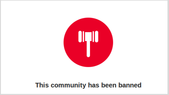 Reddit banned